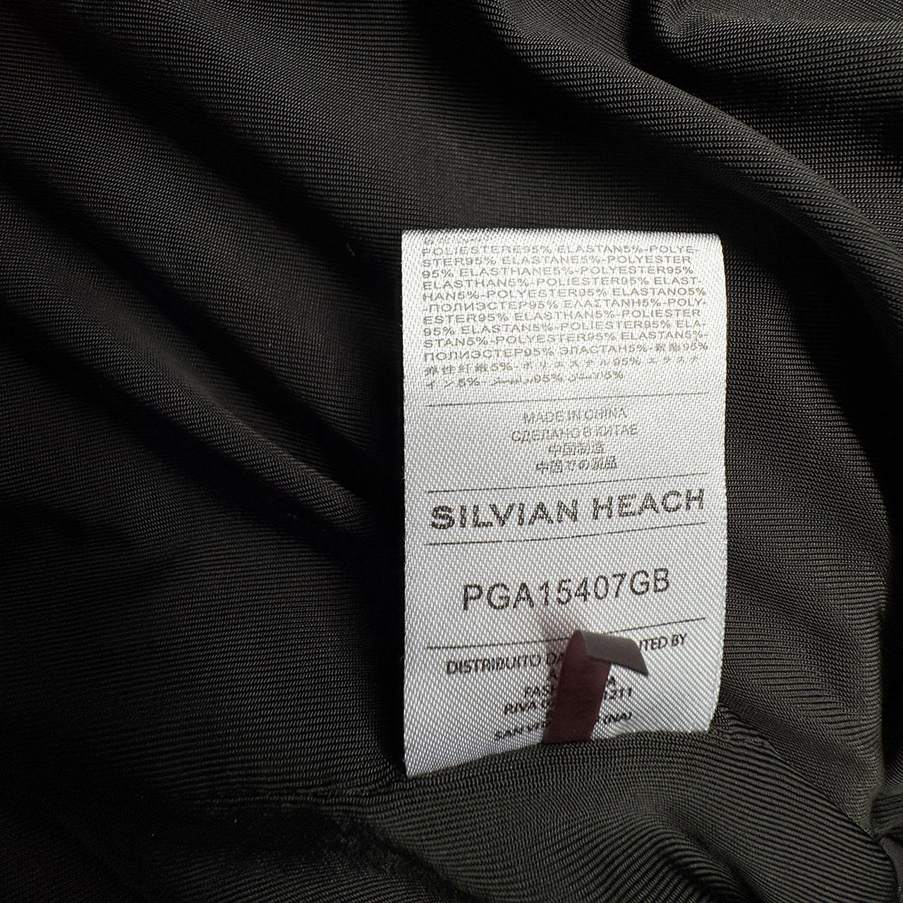 Silvian Heach Cropped Black Women's Jacket XS