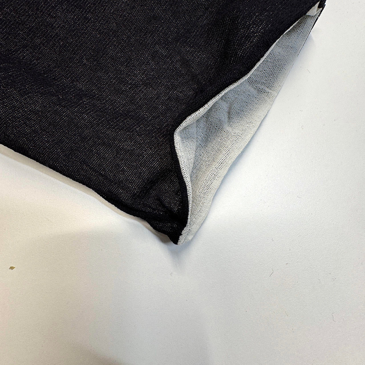 Reversible black white mesh bodysuit