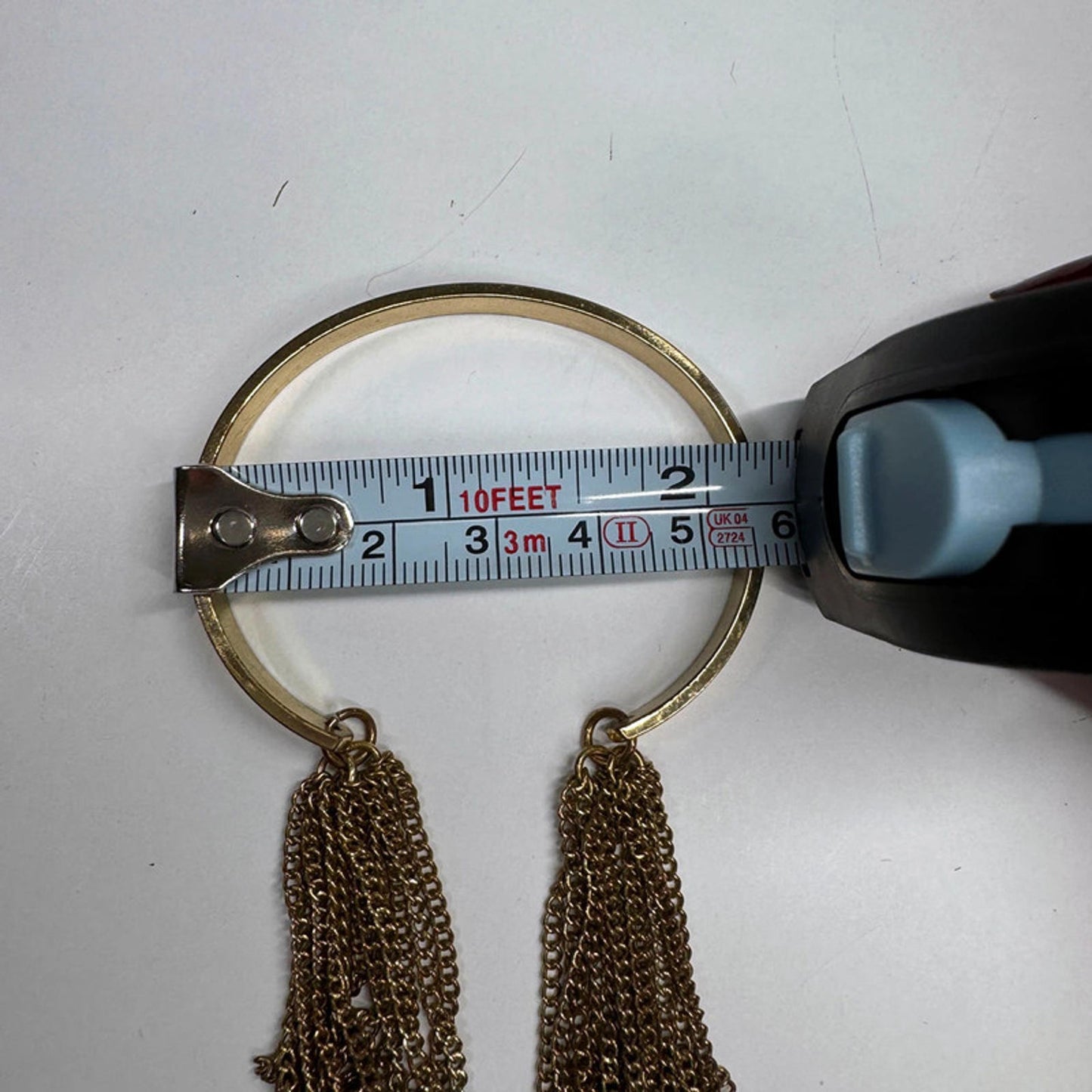 Vintage golden tassel bracelet