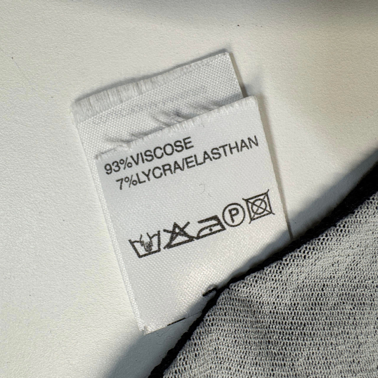 Reversible black white mesh bodysuit