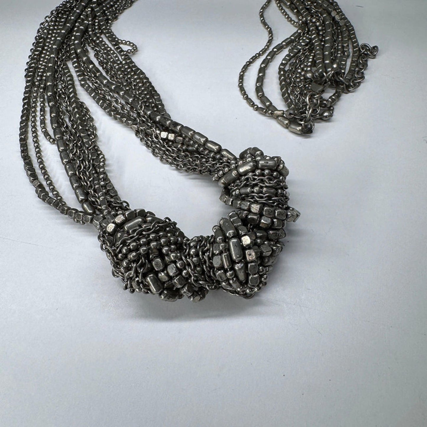 Vintage long multi-strand necklace