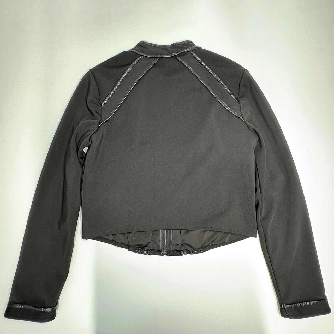 Silvian Heach Cropped Black Women's Jacket XS