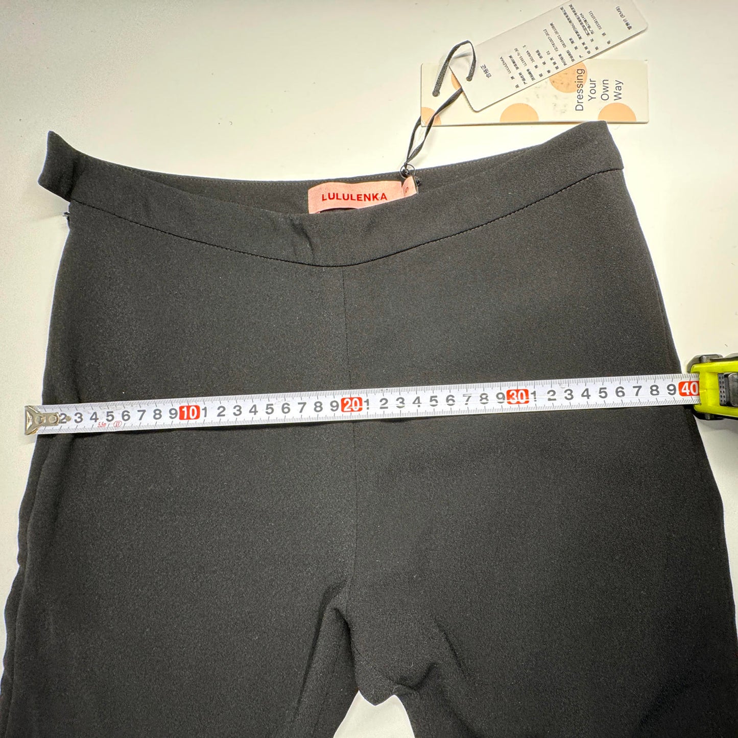 Lululenka NWWT XXXS black pearl trousers