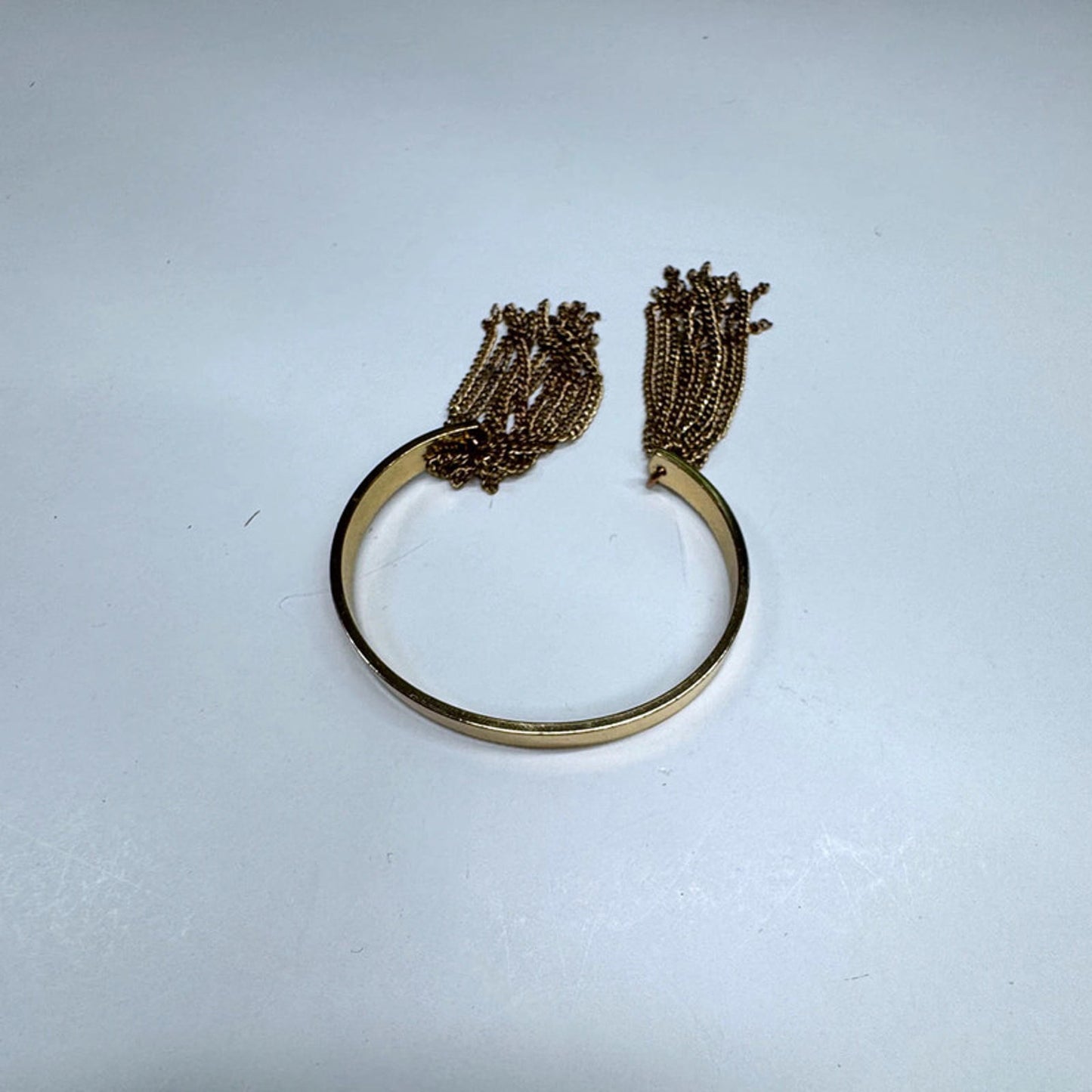 Vintage golden tassel bracelet