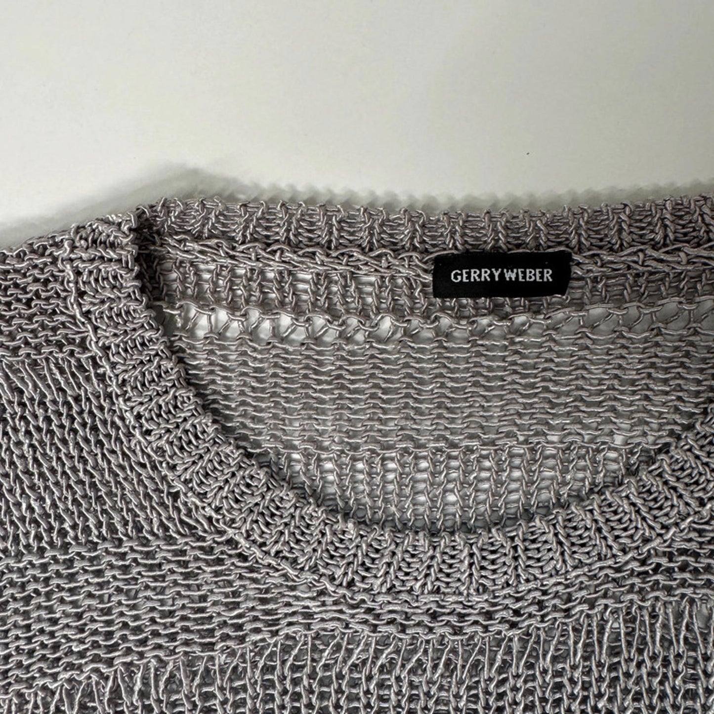 Gerry Weber grey long-sleeved fine loose jumpern