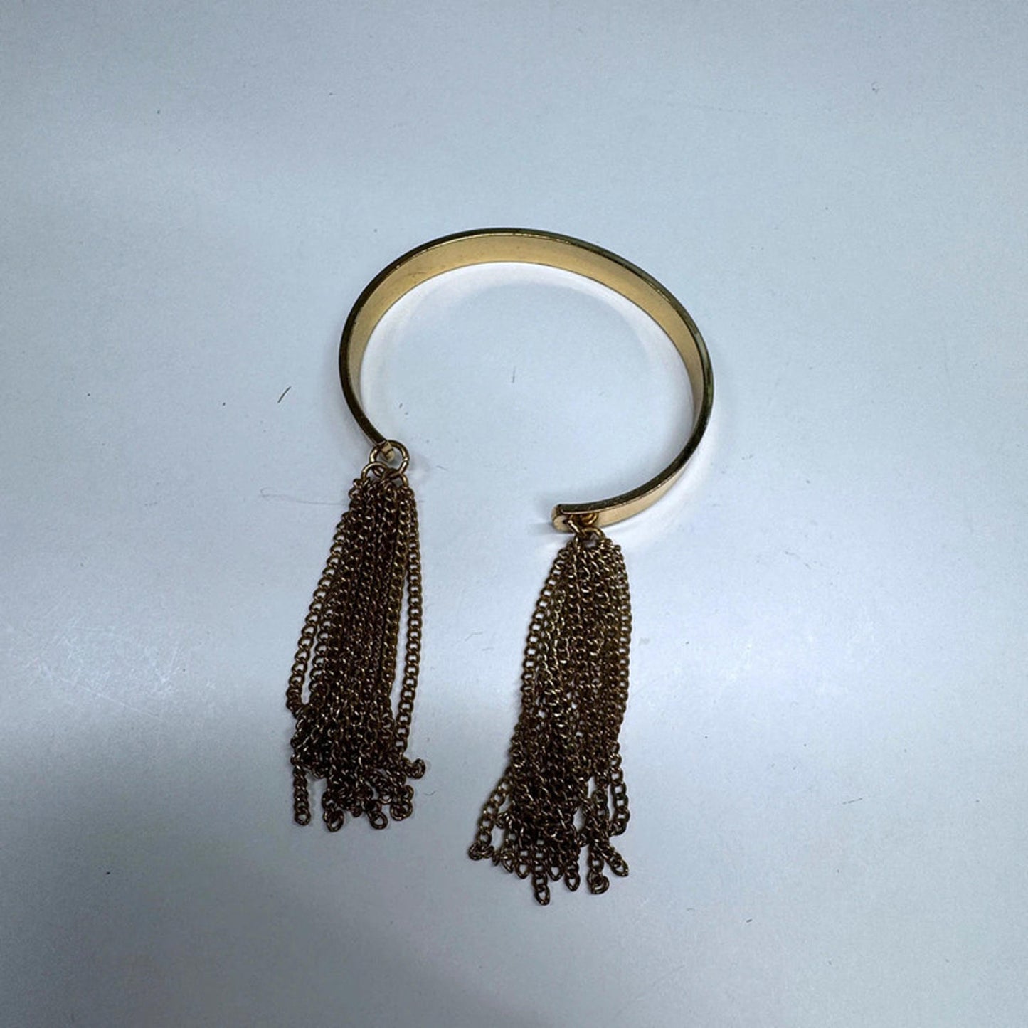 Vintage golden tassel bracelet