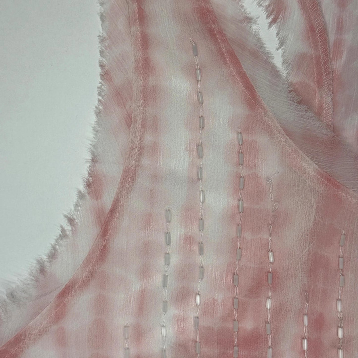 Abercrombie & Fitch sheer pink sleeveless vest