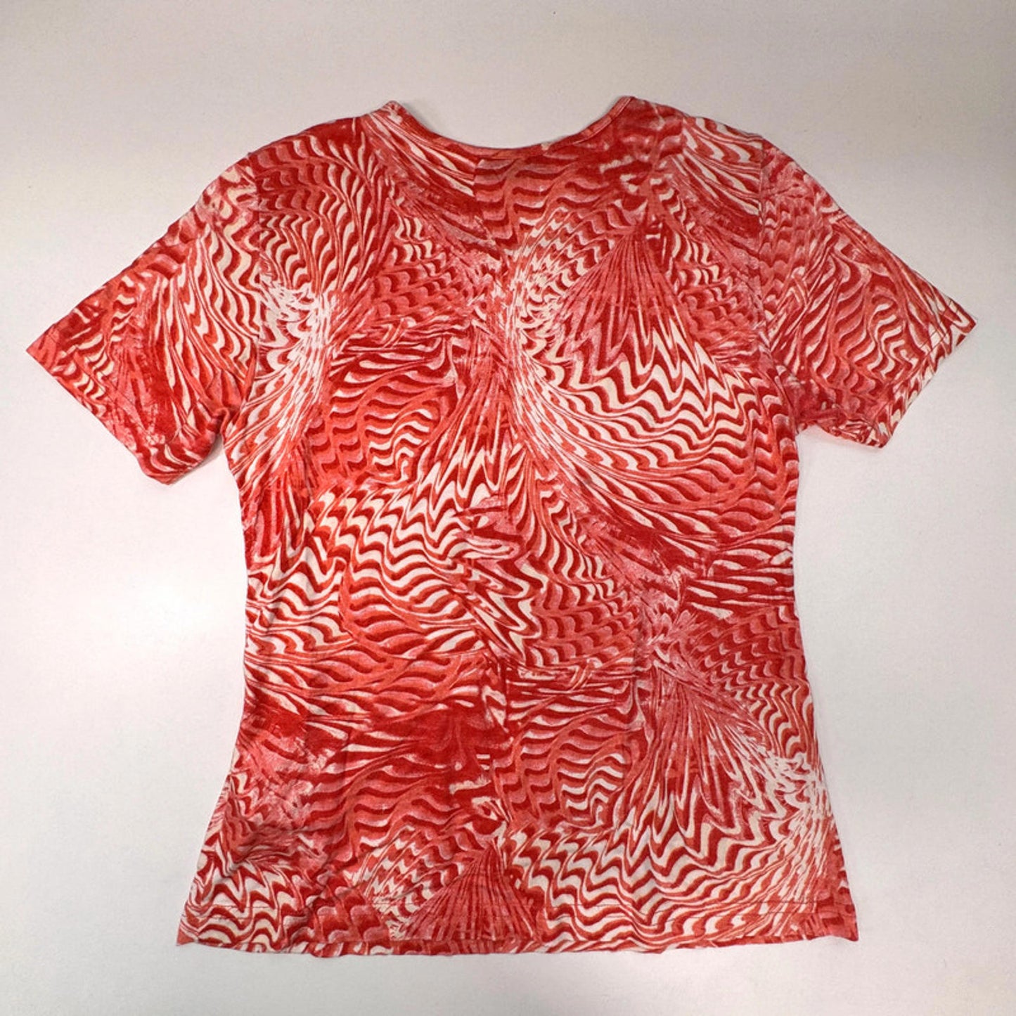Gerry Weber swirl red pattern t-shirt
