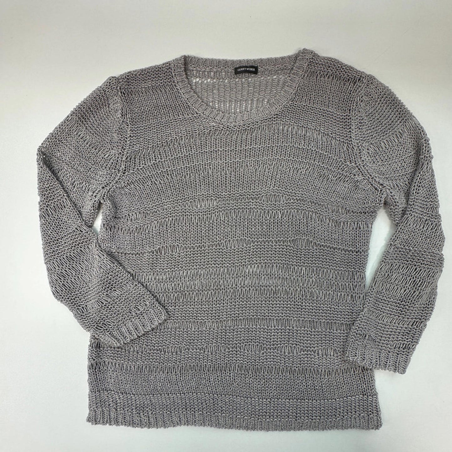 Gerry Weber grey long-sleeved fine loose jumpern